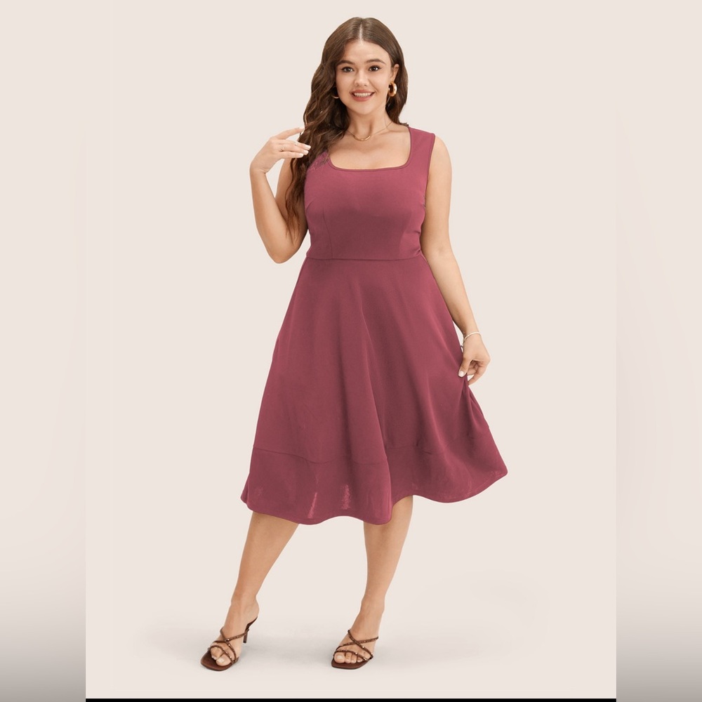 BloomChic A-line Dusty Rose Dress
